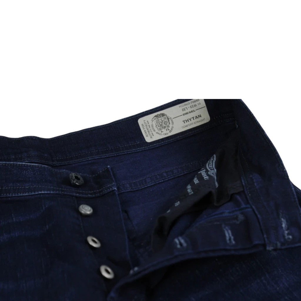 DIESEL THYTAN 084HJ Mens Denim Jeans Stretch Comfort Straight Fit Casual Pants