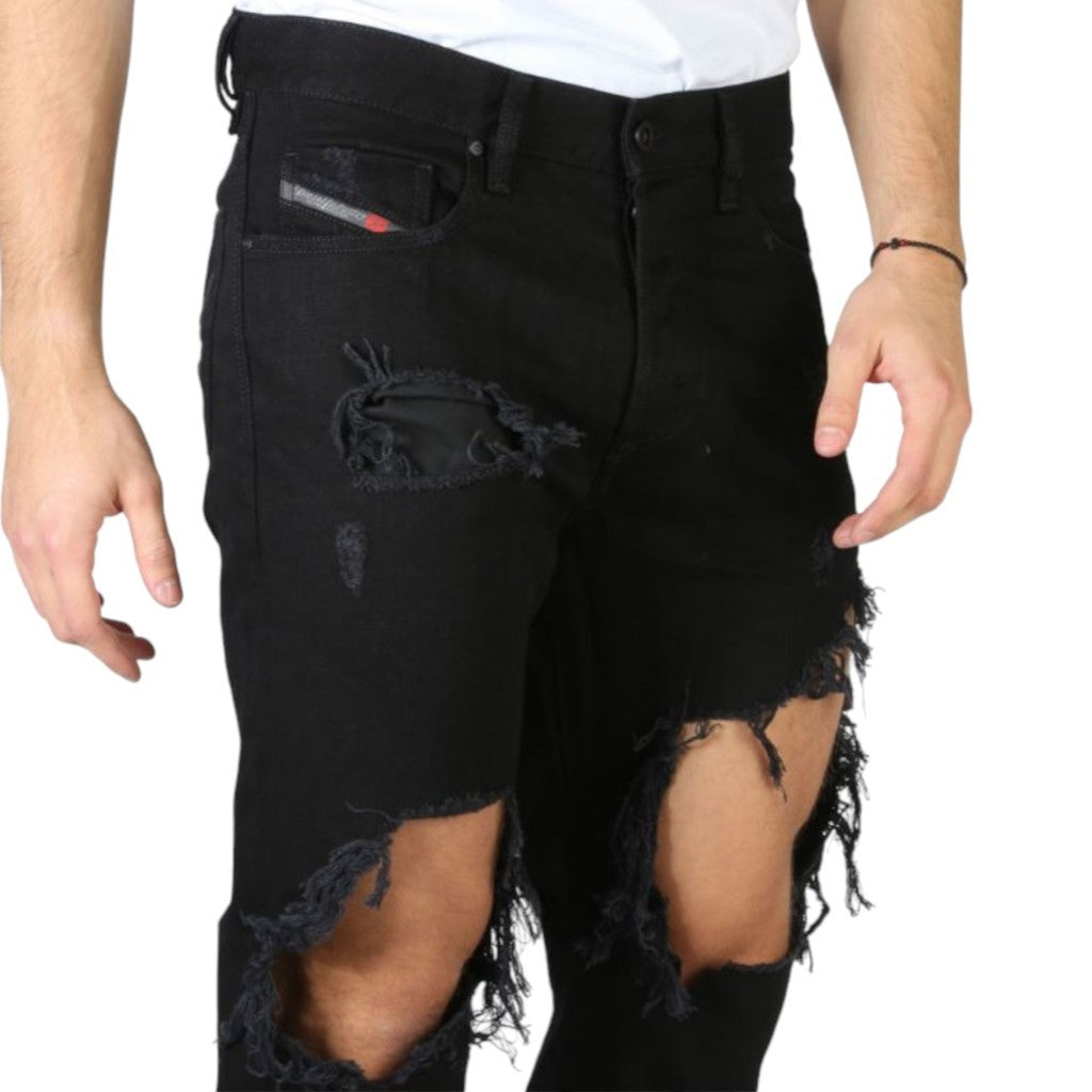 DIESEL MHARKY 084WR Mens Denim Ripped Jeans Slim Skinny Fit Trouser Casual Pants