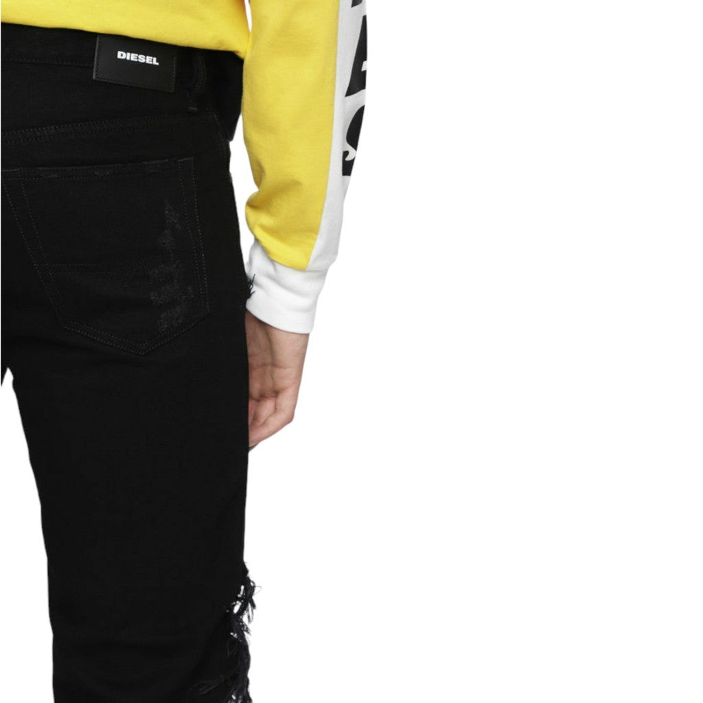 DIESEL MHARKY 084WR Mens Denim Ripped Jeans Slim Skinny Fit Trouser Casual Pants