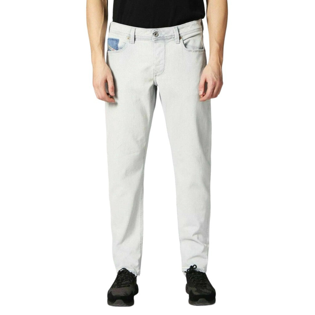 DIESEL LARKKEE BEEX 084TK Mens Jeans Stretch Regular Tapered Fit Denim Pants