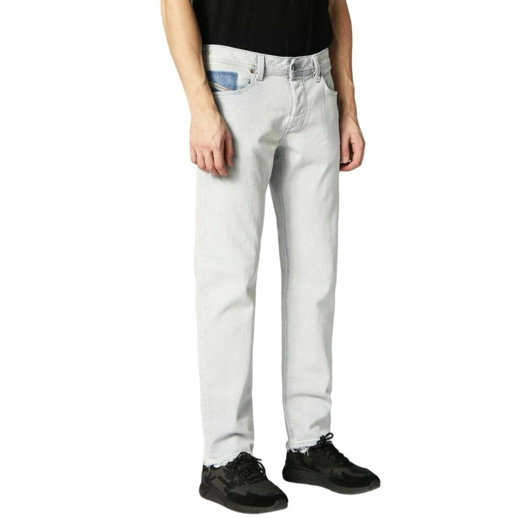DIESEL LARKKEE BEEX 084TK Mens Jeans Stretch Regular Tapered Fit Denim Pants