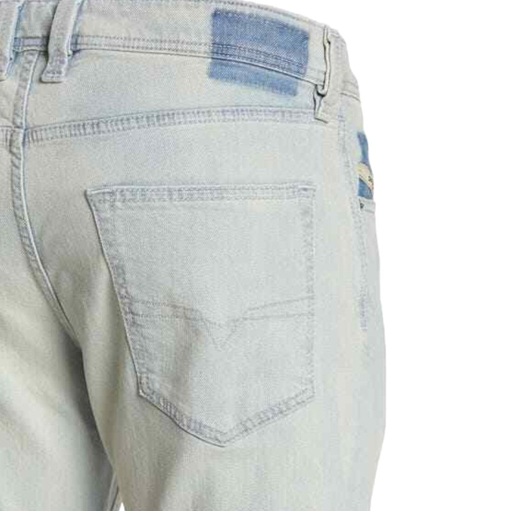 DIESEL LARKKEE BEEX 084TK Mens Jeans Stretch Regular Tapered Fit Denim Pants