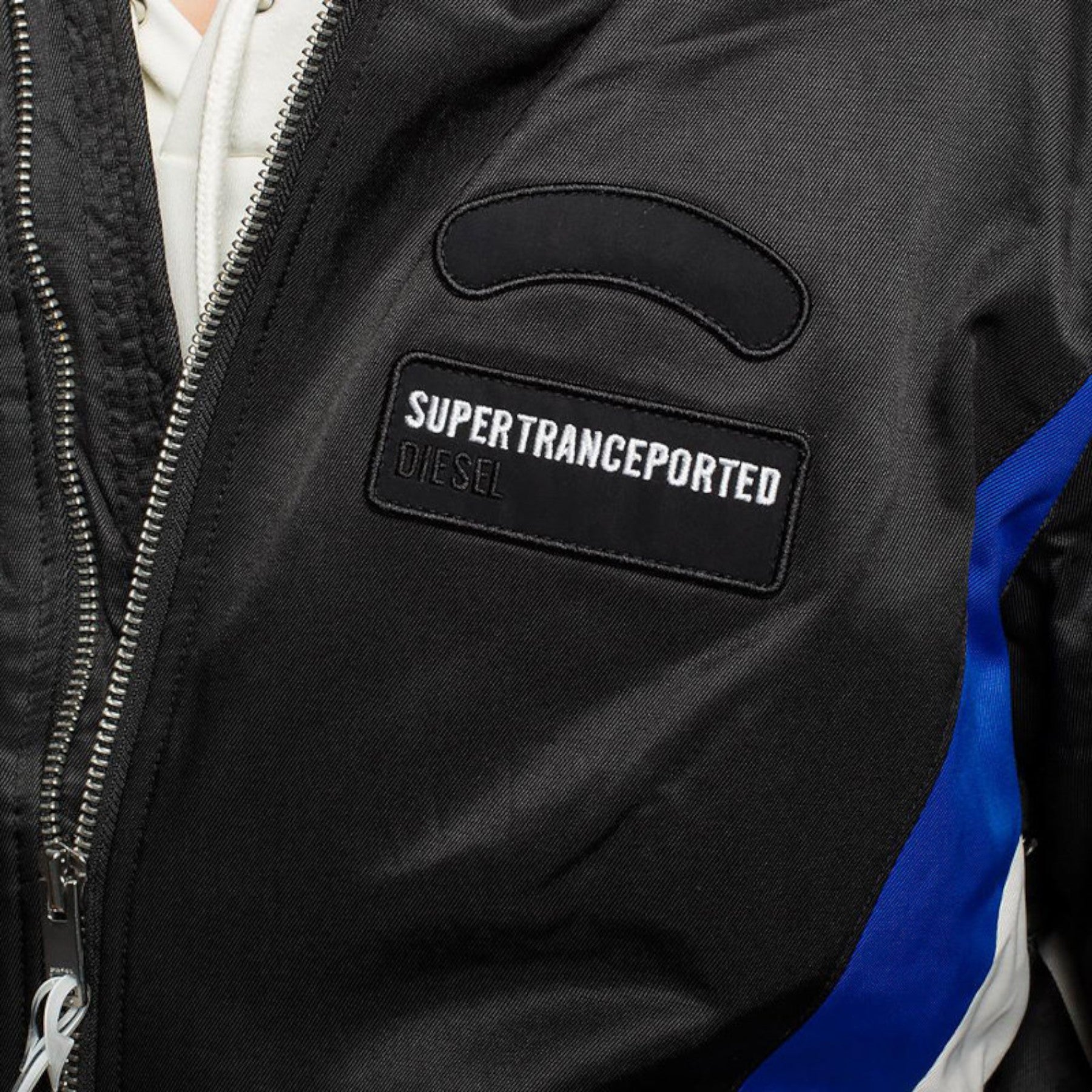 DIESEL J RYUU 0AAUI Mens Jackets Biker Bomber Coats Casual Racer Jumper