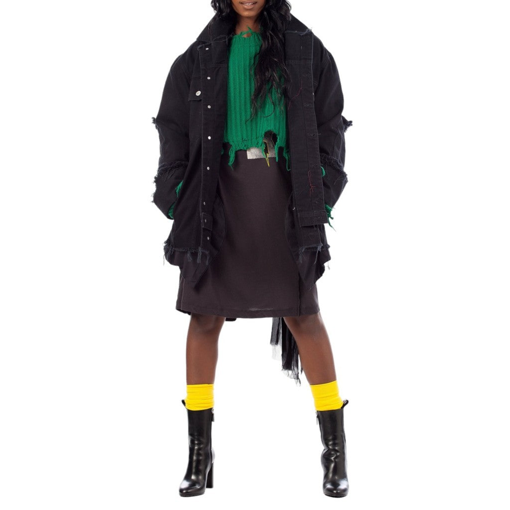 DIESEL L SPEZ A Womens Biker Jackets Stylish Leather Coats Cotton Casual Racer