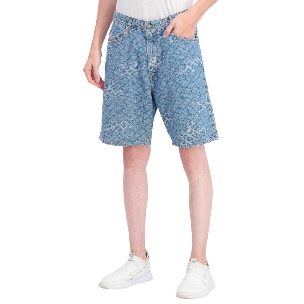 DIESEL D WILLOH 084WW Mens Shorts Denim Jeans Regular Fit Summer Casual Shorts
