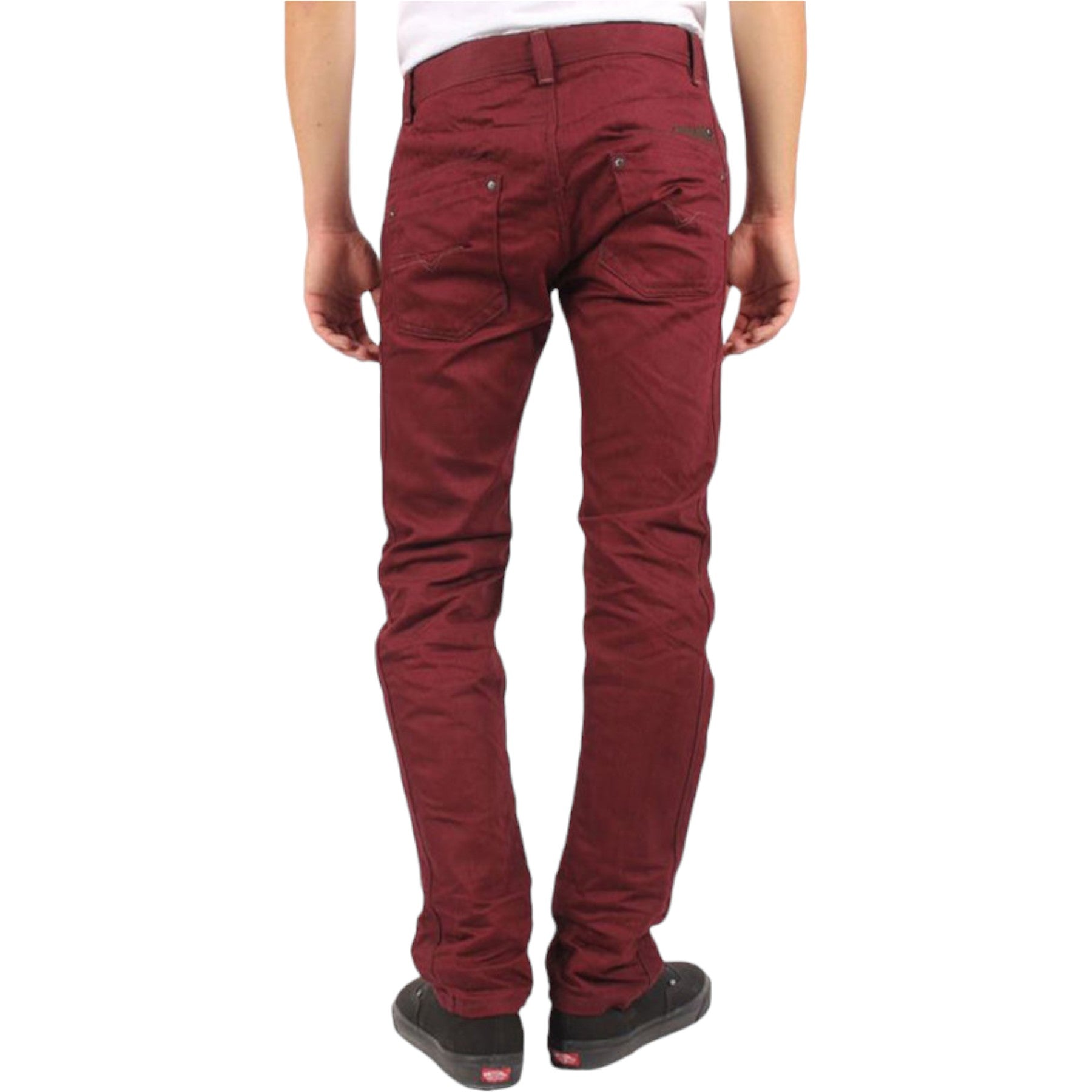 DIESEL DARRON 008QU Mens Jeans Cotton Slim Fit Tapered Leg Casual Denim Pants