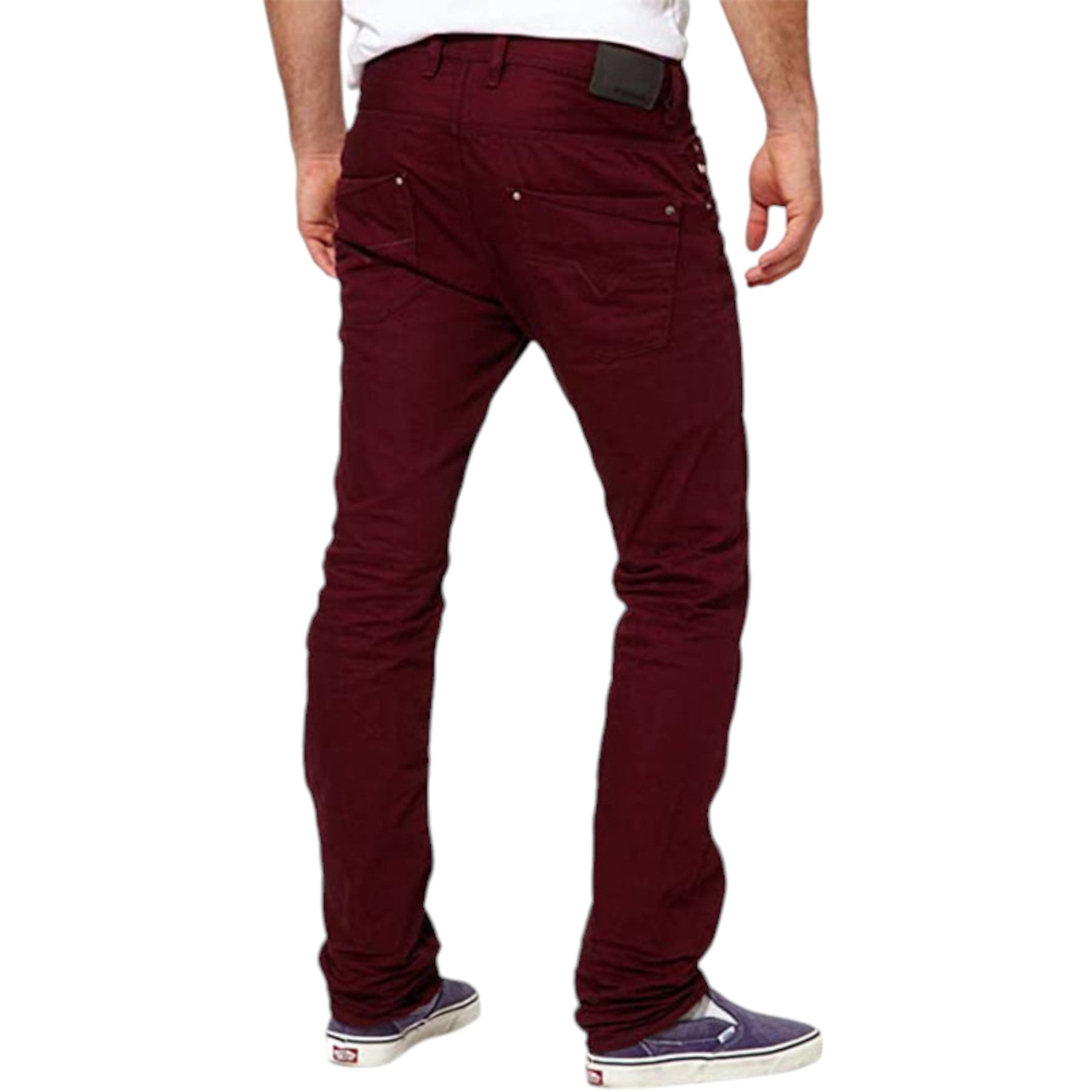 DIESEL KROOLEY Mens Jeans Denim Cotton Slim Carrot Fit Casual Pants Trouser