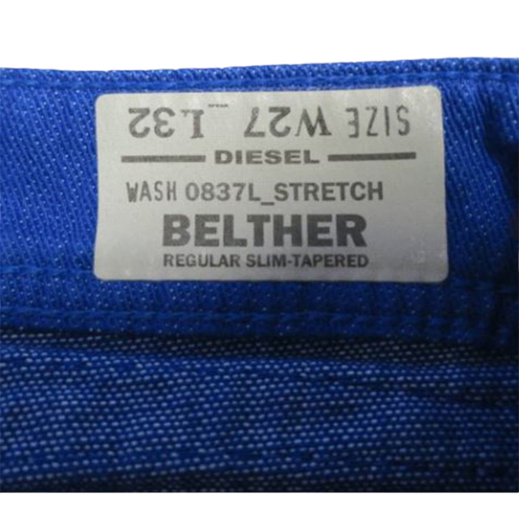DIESEL BELTHER Mens Jeans Denim Cotton Slim Tapered Fit Casual Pants Trouser