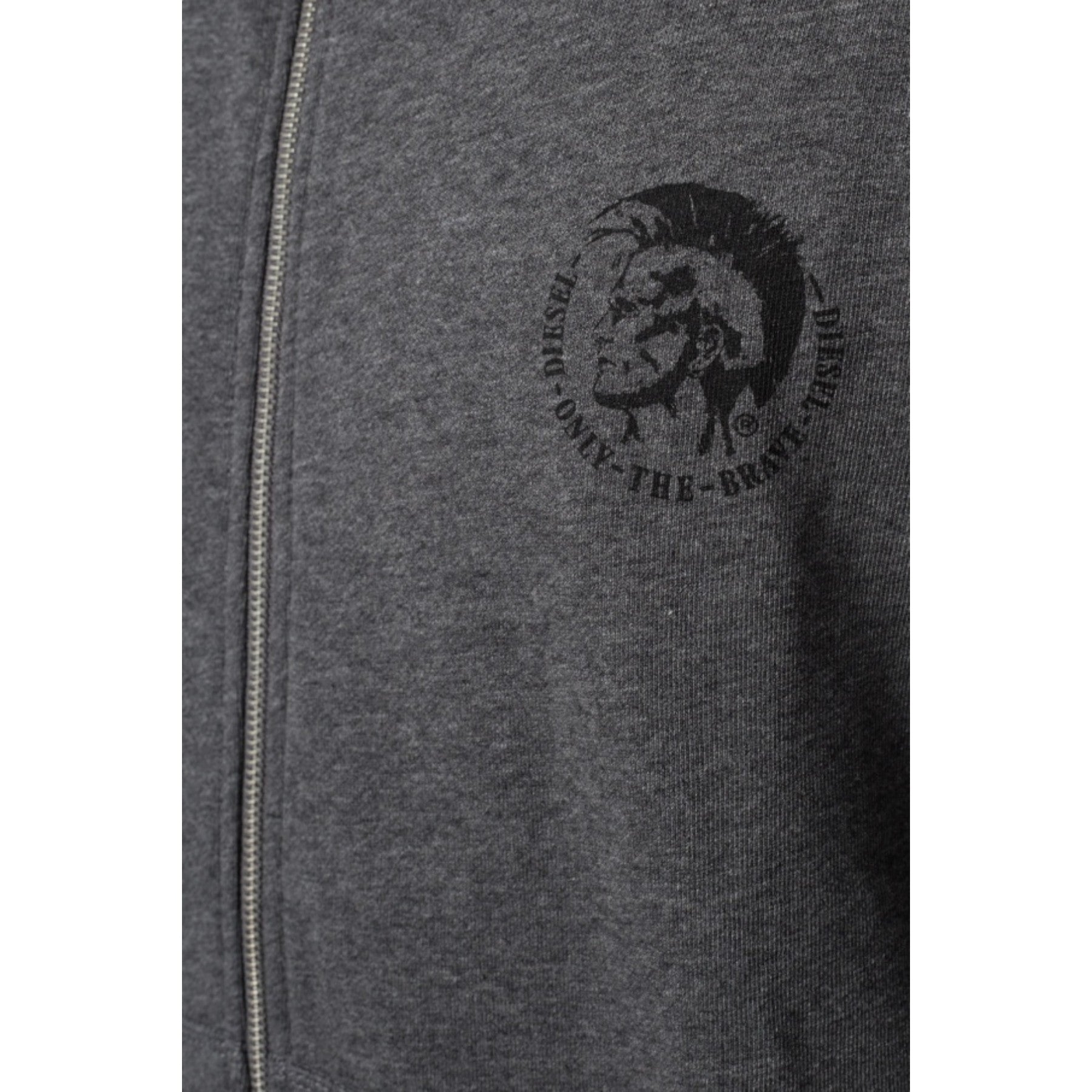 DIESEL BRANDON Mens Hoodie Mohawk Lounge wear Full Zip Casual Sweatshirts Hood