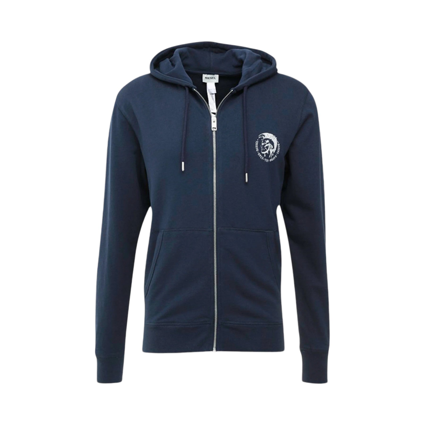 DIESEL BRANDON Mens Hoodie Mohawk Lounge wear Full Zip Casual Sweatshirts Hood