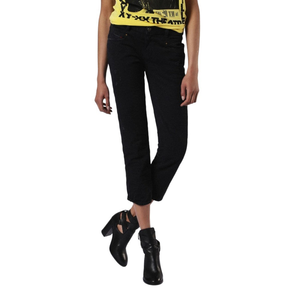 DIESEL BELTHY ANKLE 0683W Womens Jeans Regular Slim Straight Low Waist Fit Pants