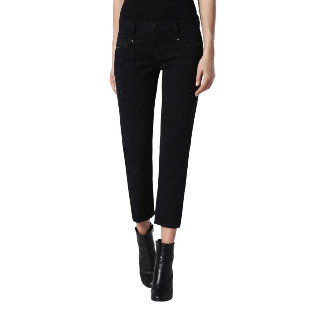 DIESEL BELTHY ANKLE 0683W Womens Jeans Regular Slim Straight Low Waist Fit Pants
