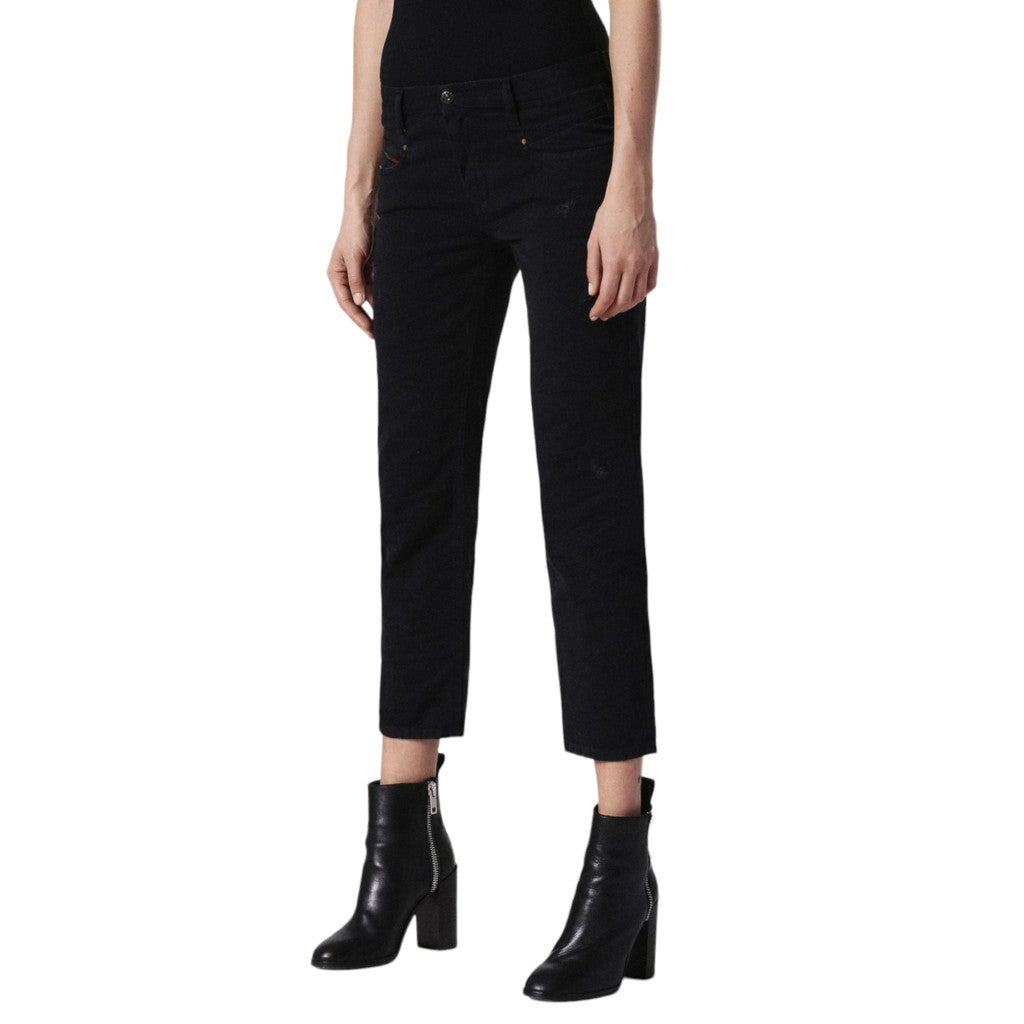DIESEL BELTHY ANKLE 0683W Womens Jeans Regular Slim Straight Low Waist Fit Pants