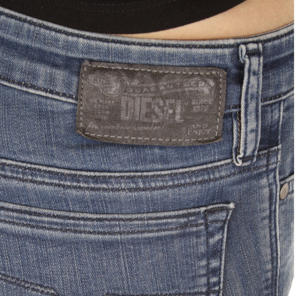 DIESEL SKINZEE R4MU8 Womens Jeans Super Slim Skinny Regular Waist Fit Pants