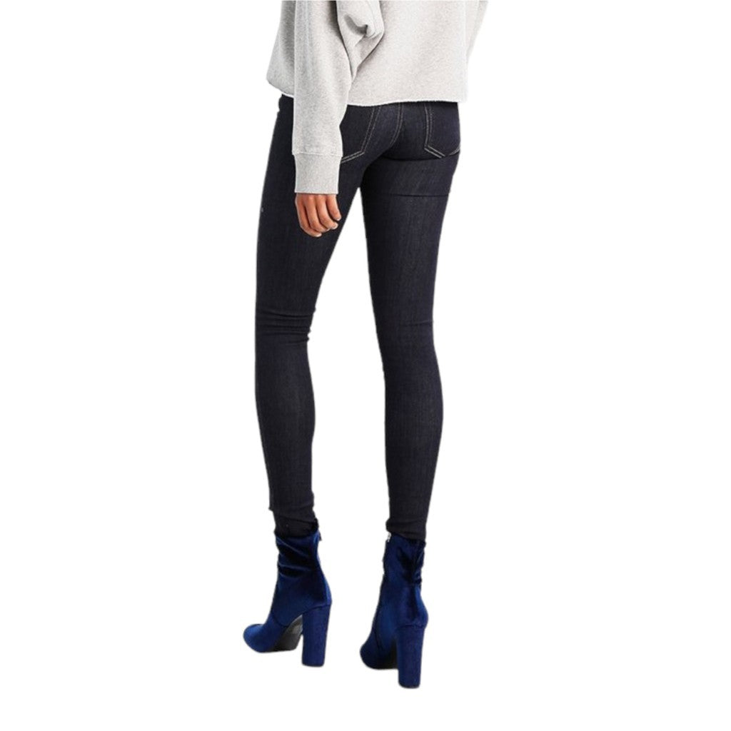 DIESEL SLANDY 0813C Womens Jeans Super Slim Skinny Regular Waist Fit Trousers