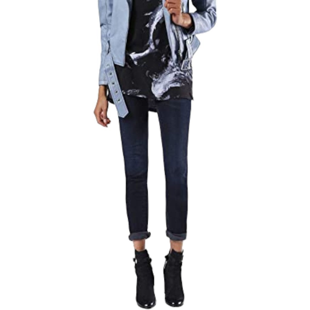 DIESEL DORIS NE 0842W Womens Jogg Jeans Regular Fit Sweat Jeans Denim Pants