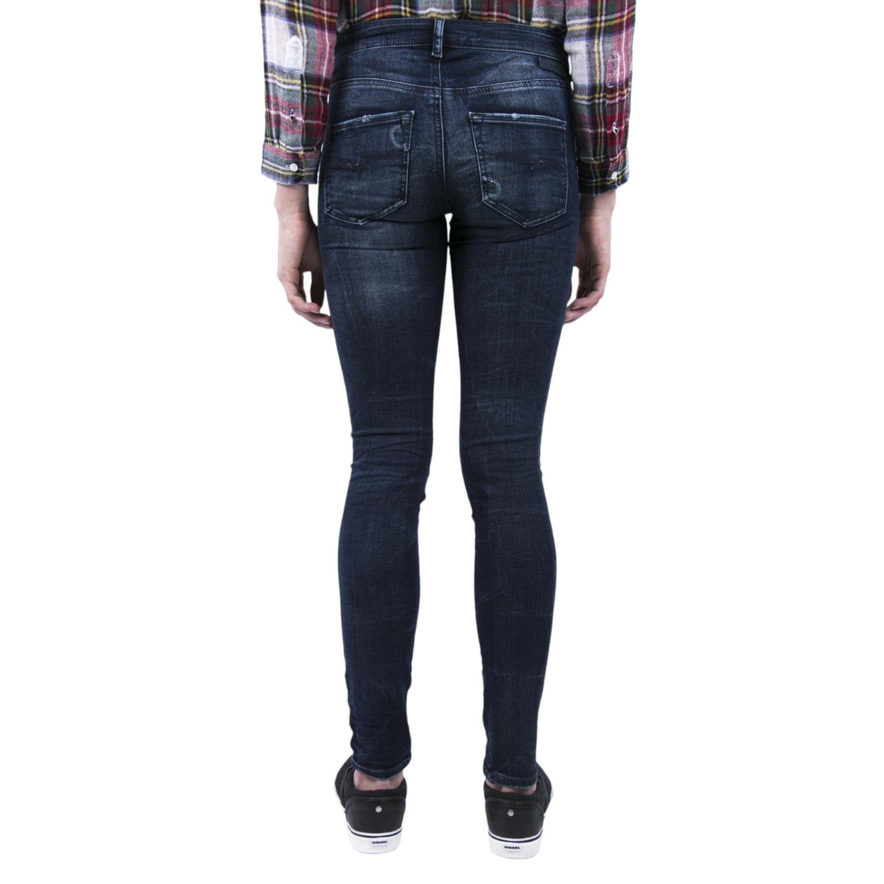 DIESEL DORIS NE 0601L Womens Jogg Jeans Regular Fit Sweat Jeans Denim Pants