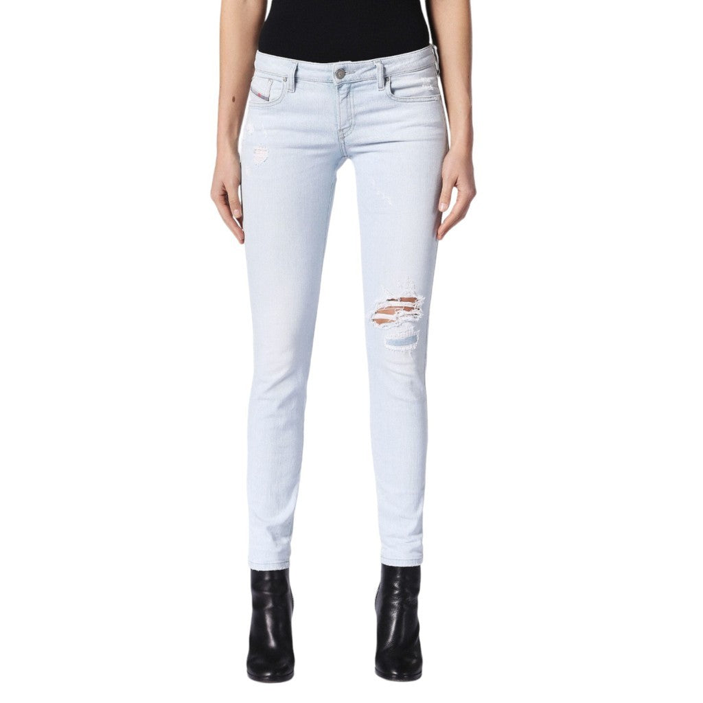 DIESEL GRACEY 0689L Womens Jeans Super Slim Skinny Low Waist Fit Pants