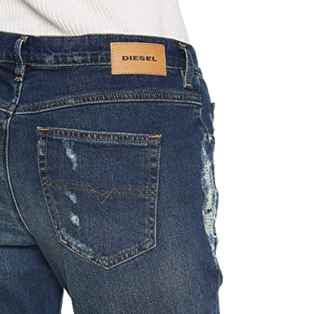 DIESEL BELTHY ANKLE 084YY Womens Jeans Regular Slim Straight Low Waist Fit Pants