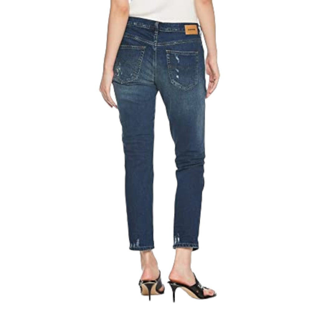 DIESEL BELTHY ANKLE 084YY Womens Jeans Regular Slim Straight Low Waist Fit Pants