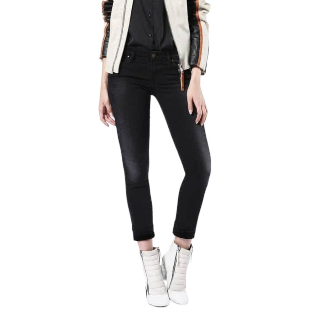 DIESEL SKINZEE LOW 0677G Womens Jeans Super Slim Skinny Low Waist Fit Pants