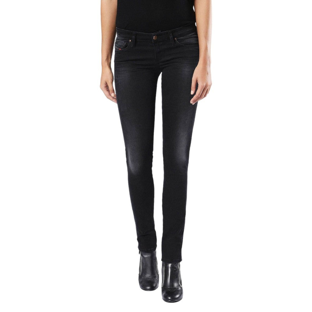 DIESEL SKINZEE LOW 0677G Womens Jeans Super Slim Skinny Low Waist Fit Pants