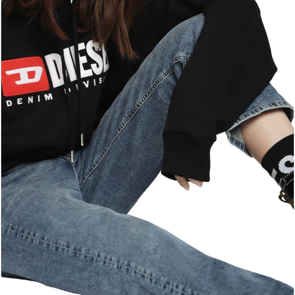 DIESEL ARYEL 084UX Womens Jeans Denim Regular Straight Regular Waist Fit Pants