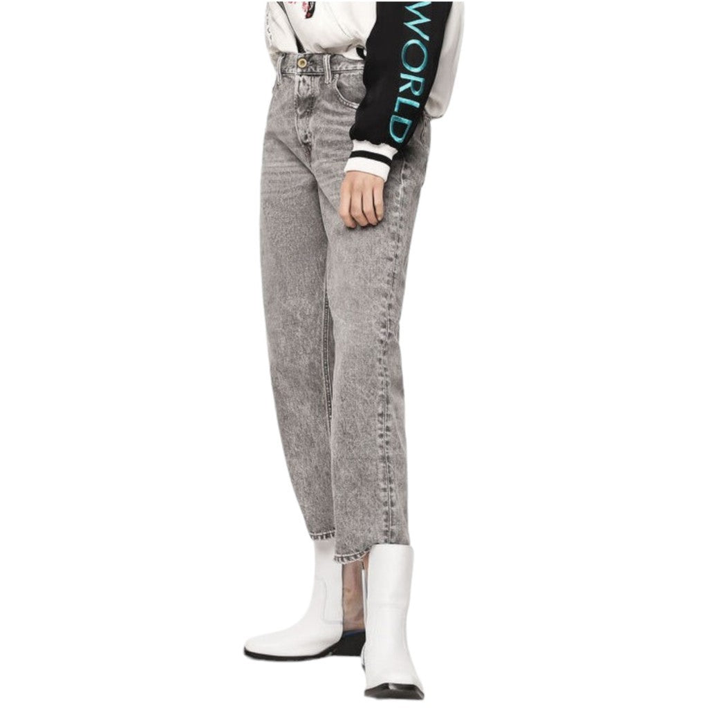 DIESEL ARYEL 8880X Womens Jeans Denim Regular Straight Regular Waist Fit Pants