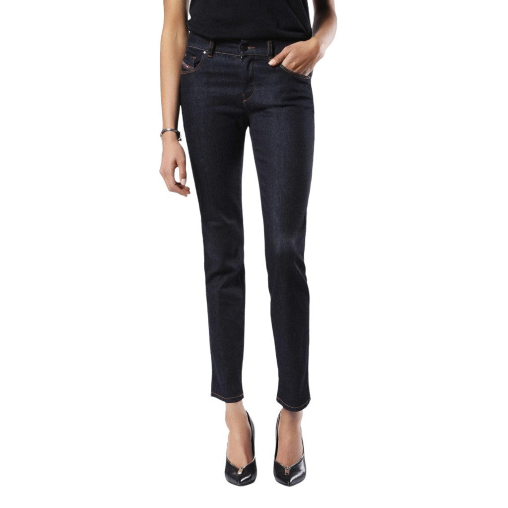 DIESEL SANDY 0665W Womens Jeans Regular Slim Straight Regular Waist Fit Pants