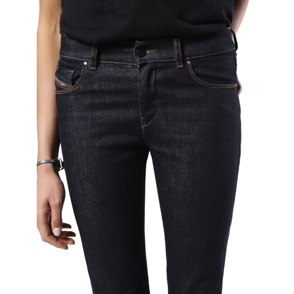 DIESEL SANDY 0665W Womens Jeans Regular Slim Straight Regular Waist Fit Pants
