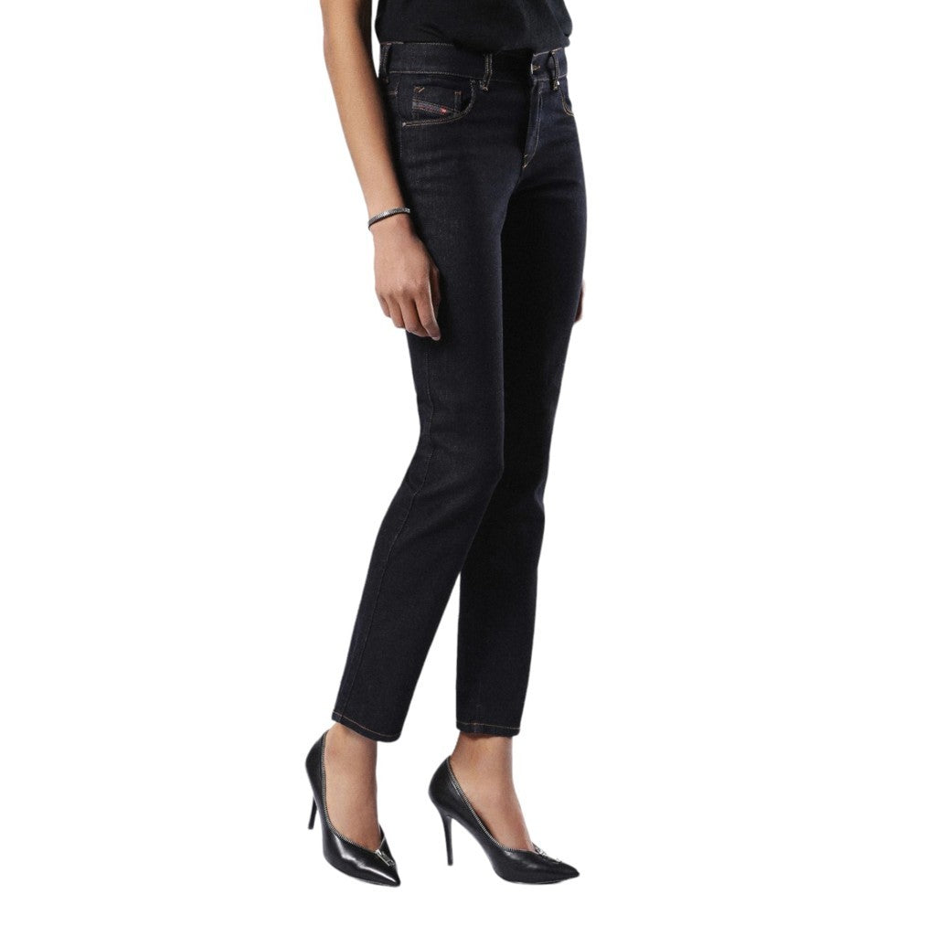 DIESEL SANDY 0665W Womens Jeans Regular Slim Straight Regular Waist Fit Pants