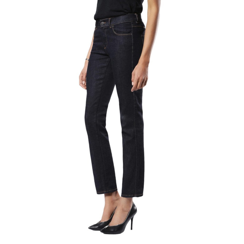 DIESEL SANDY 0665W Womens Jeans Regular Slim Straight Regular Waist Fit Pants