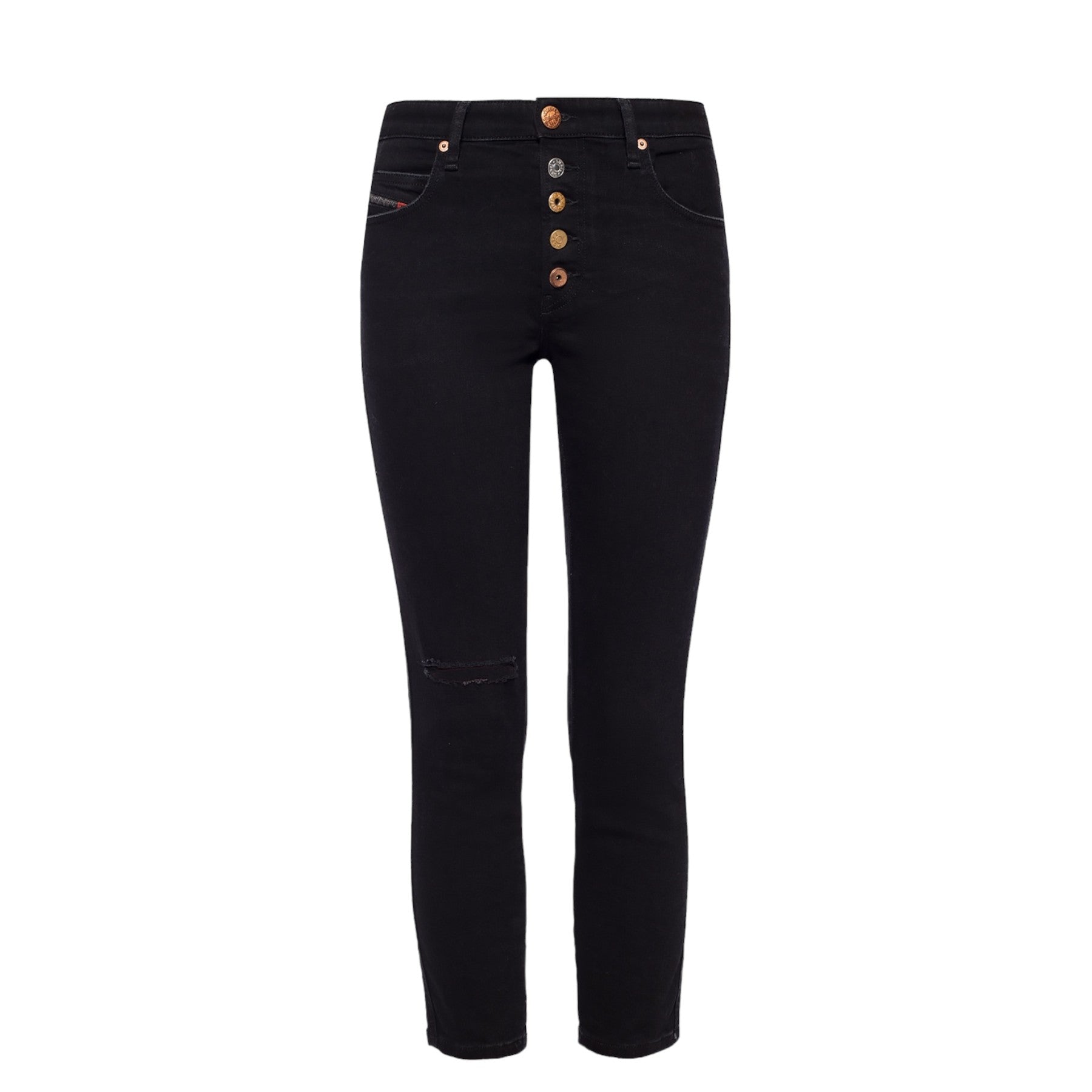 DIESEL BABHILA B 084ZN Womens Jeans Denim Slim Skinny Regular Waist Fit Pants