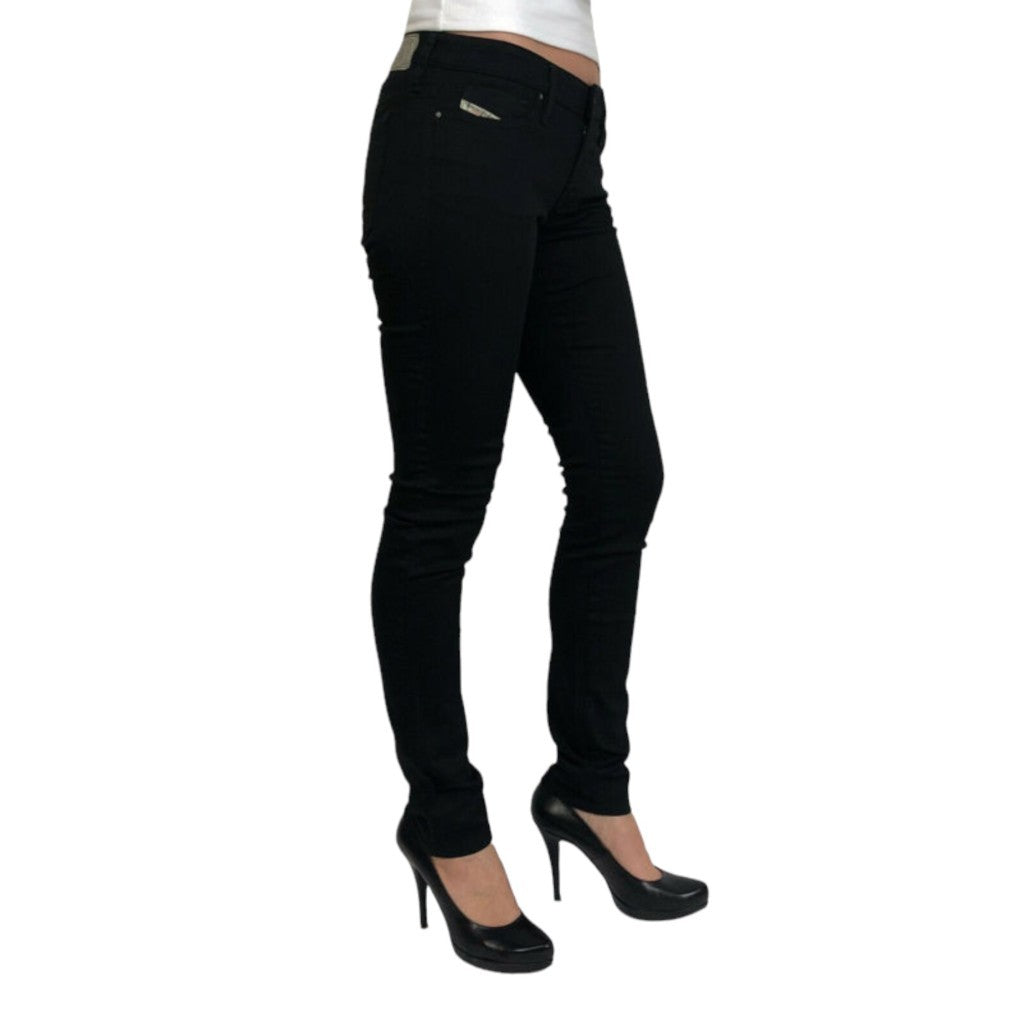 DIESEL SKINZEE R8F14 Womens Jeans Super Slim Skinny Regular Waist Fit Pants