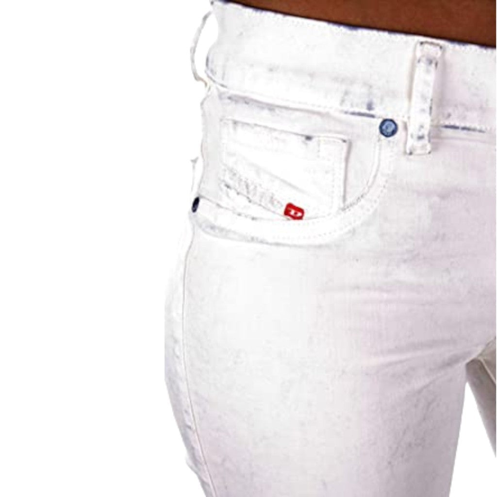 DIESEL LIVIER ANKLE 084CX Womens Jeans Super Slim Jegging Low Waist Fit Pants