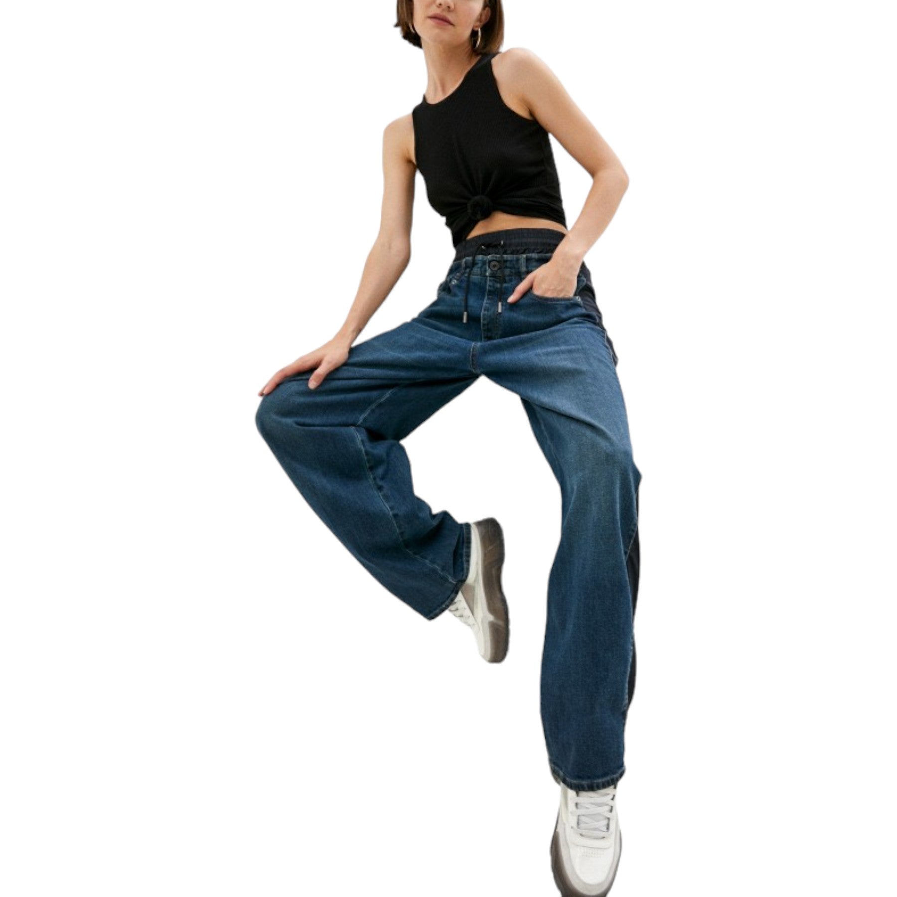 DIESEL BLACK GOLD BG8H9 Womens Jeans Regular Fit Casual Denim Trousers