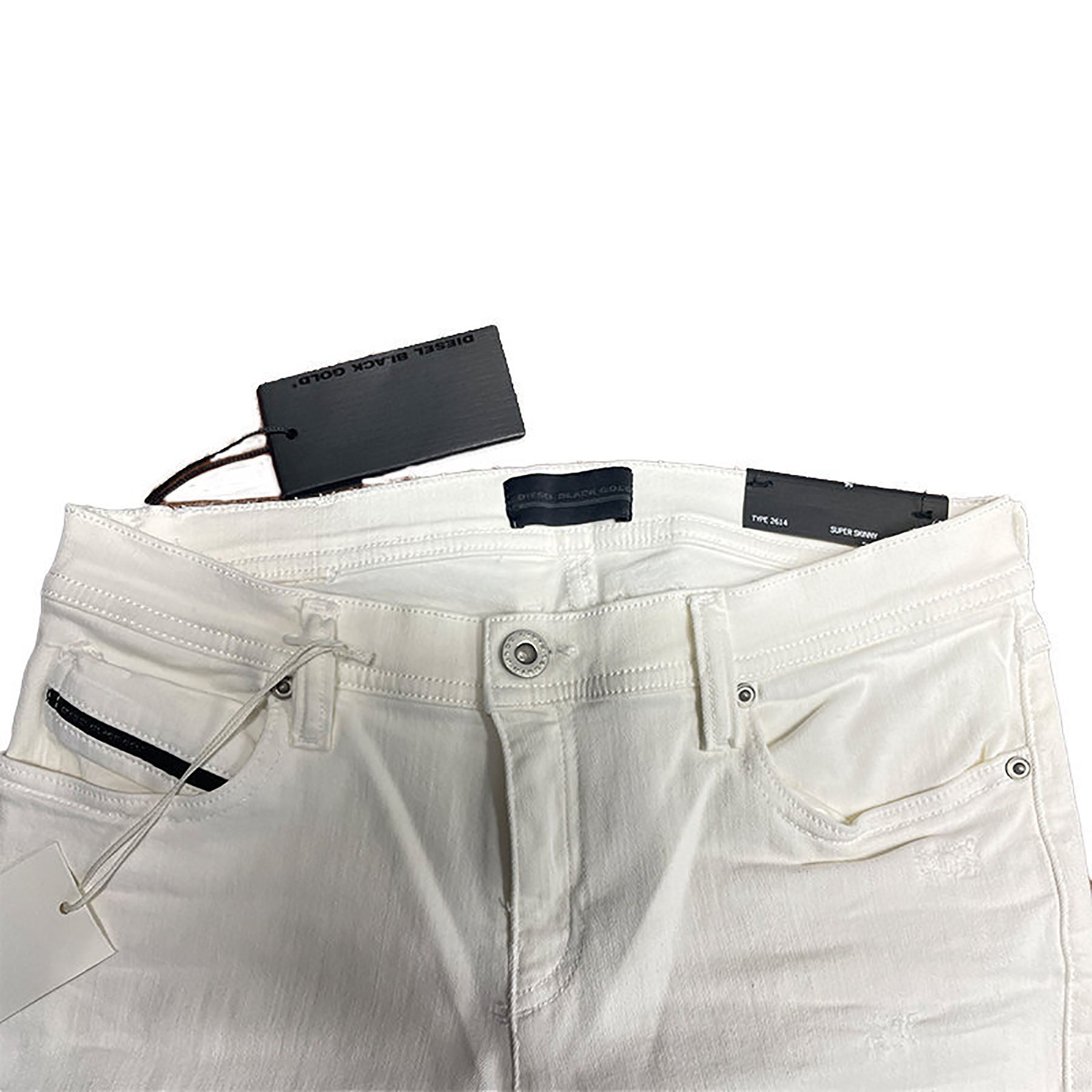 DIESEL BLACK GOLD BG8KM Womens Jeans Supper Skinny Fit Casual Denim Trousers