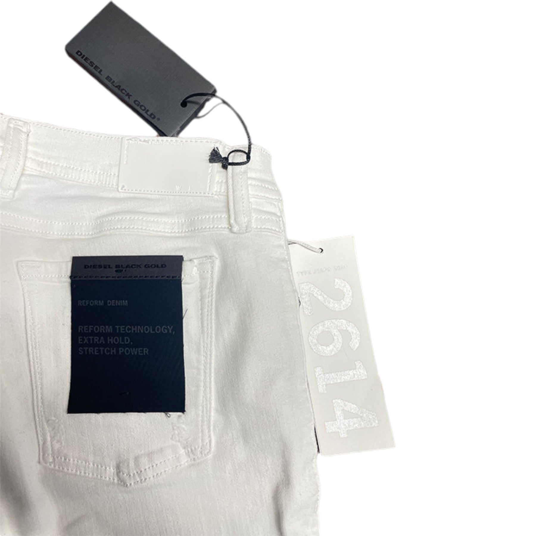 DIESEL BLACK GOLD BG8KM Womens Jeans Supper Skinny Fit Casual Denim Trousers