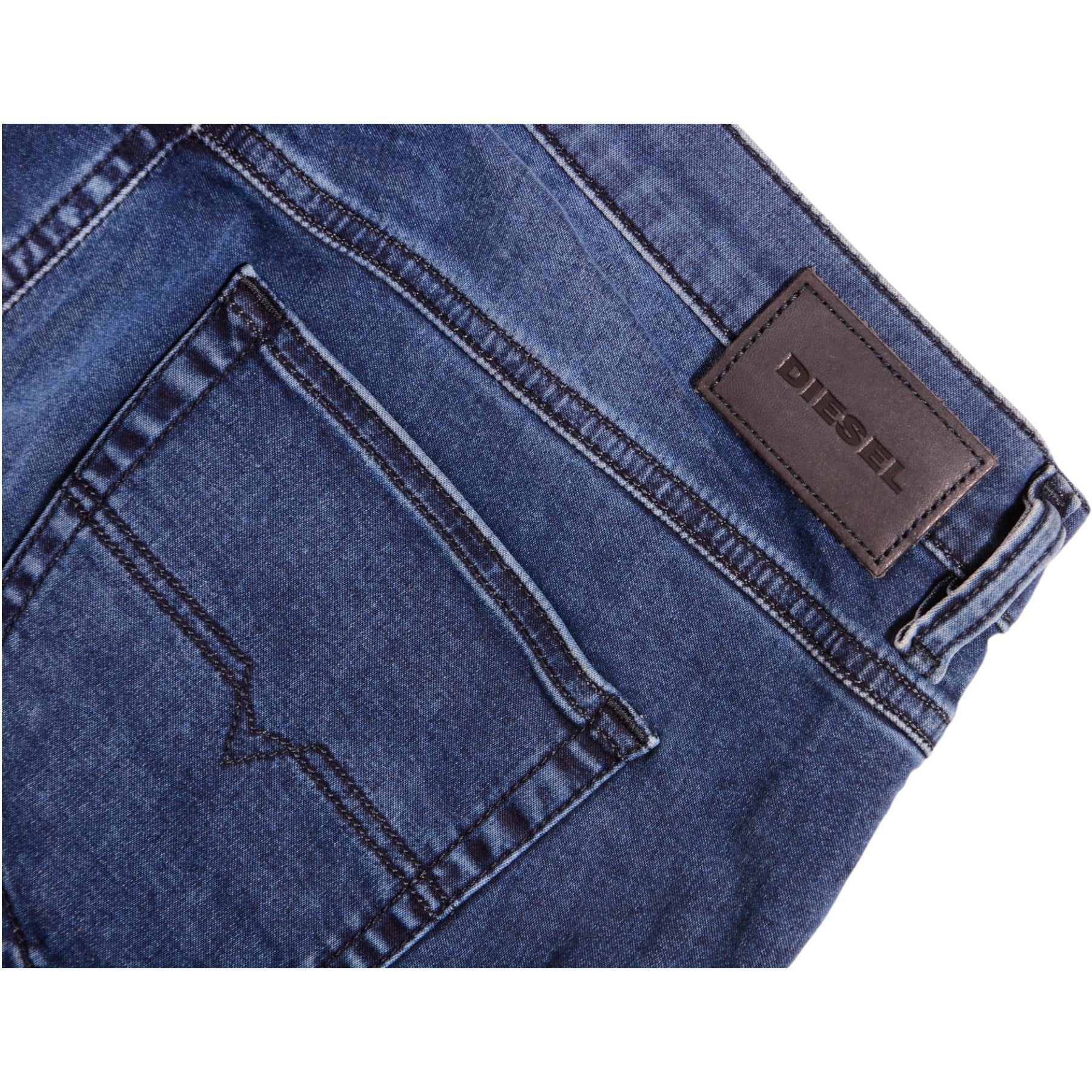 DIESEL BELTHY ANKLE 0675L Womens Jeans Regular Slim Straight Low Waist Fit Pants