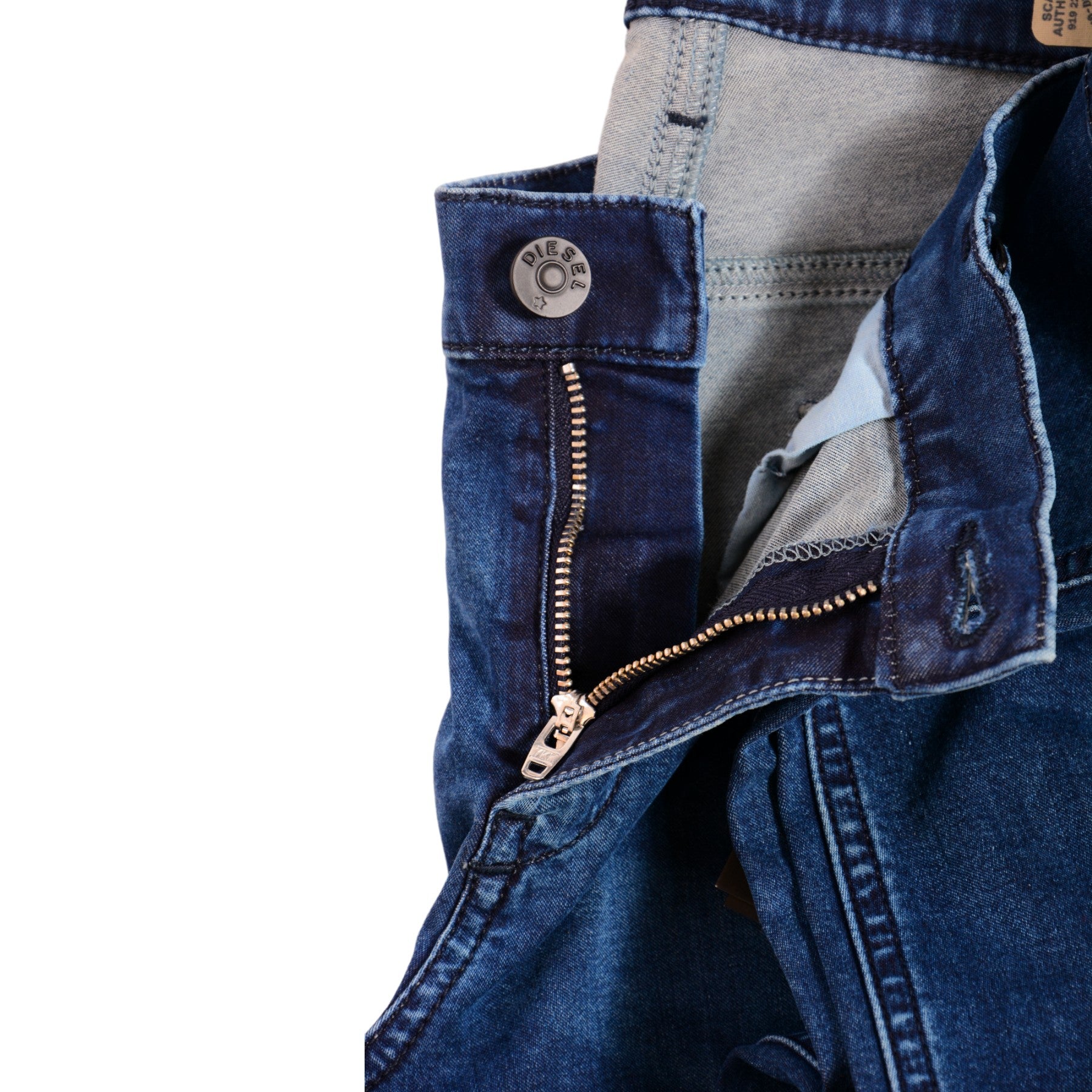 DIESEL BELTHY ANKLE 0675L Womens Jeans Regular Slim Straight Low Waist Fit Pants