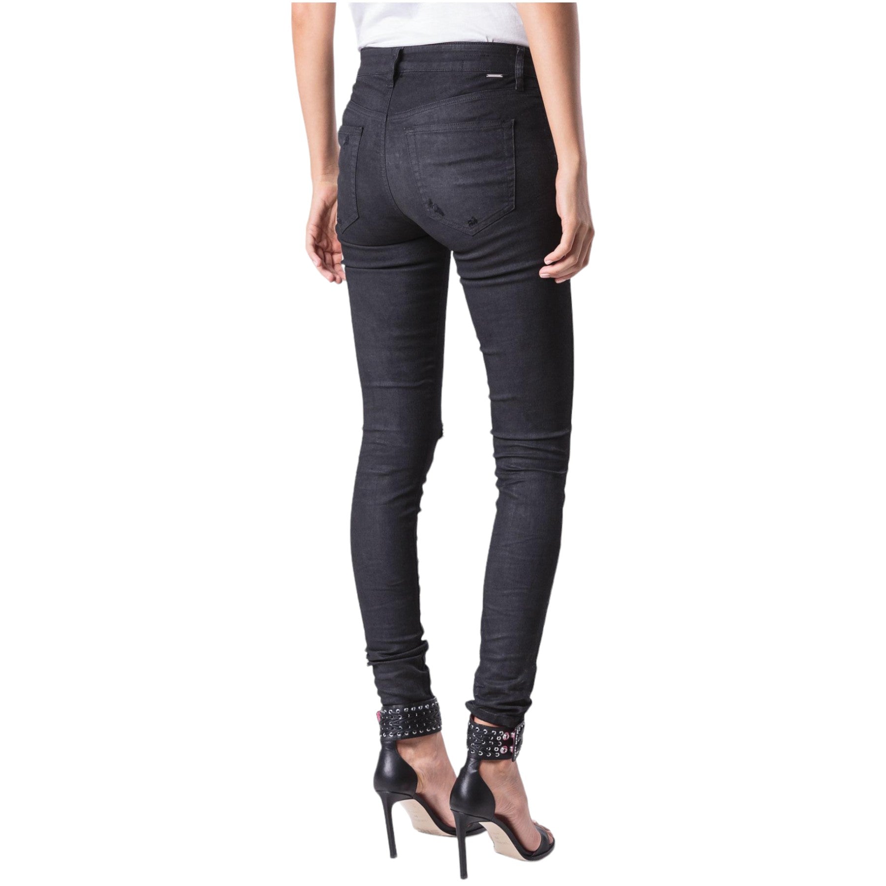 DIESEL SLANDY 069AE Womens Jeans Super Slim Skinny Regular Waist Fit Trousers