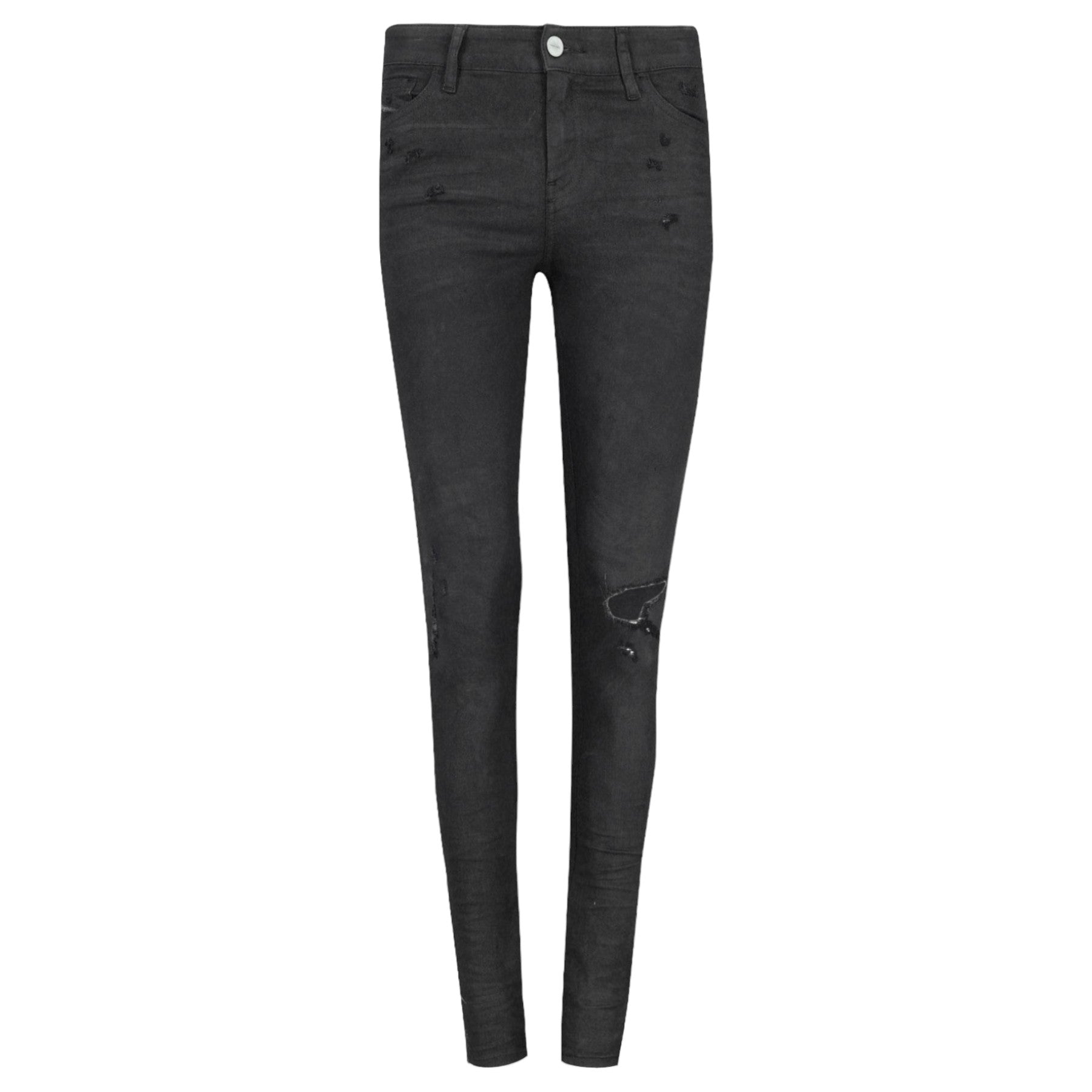 DIESEL SLANDY 069AE Womens Jeans Super Slim Skinny Regular Waist Fit Trousers
