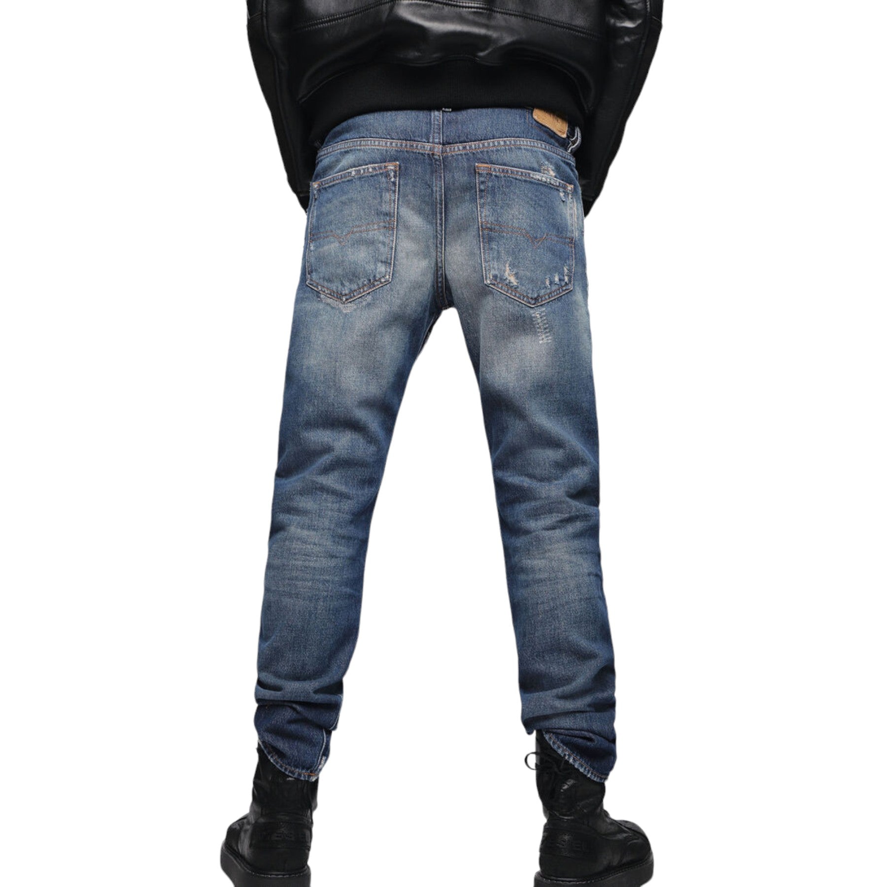 DIESEL BUSTER 088AQ Mens Jeans Denim Regular Slim Tapered Fit Casual Pants