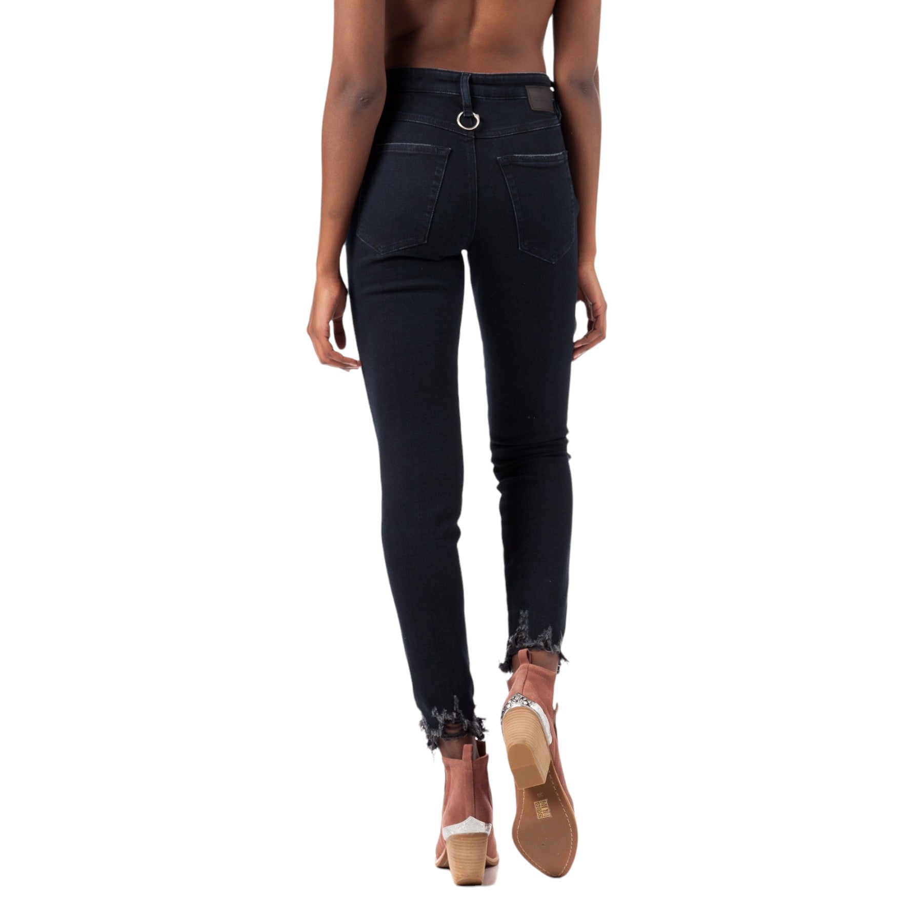 DIESEL BABHILA 080AL Womens Jeans Denim Slim Skinny Regular Waist Fit Pants