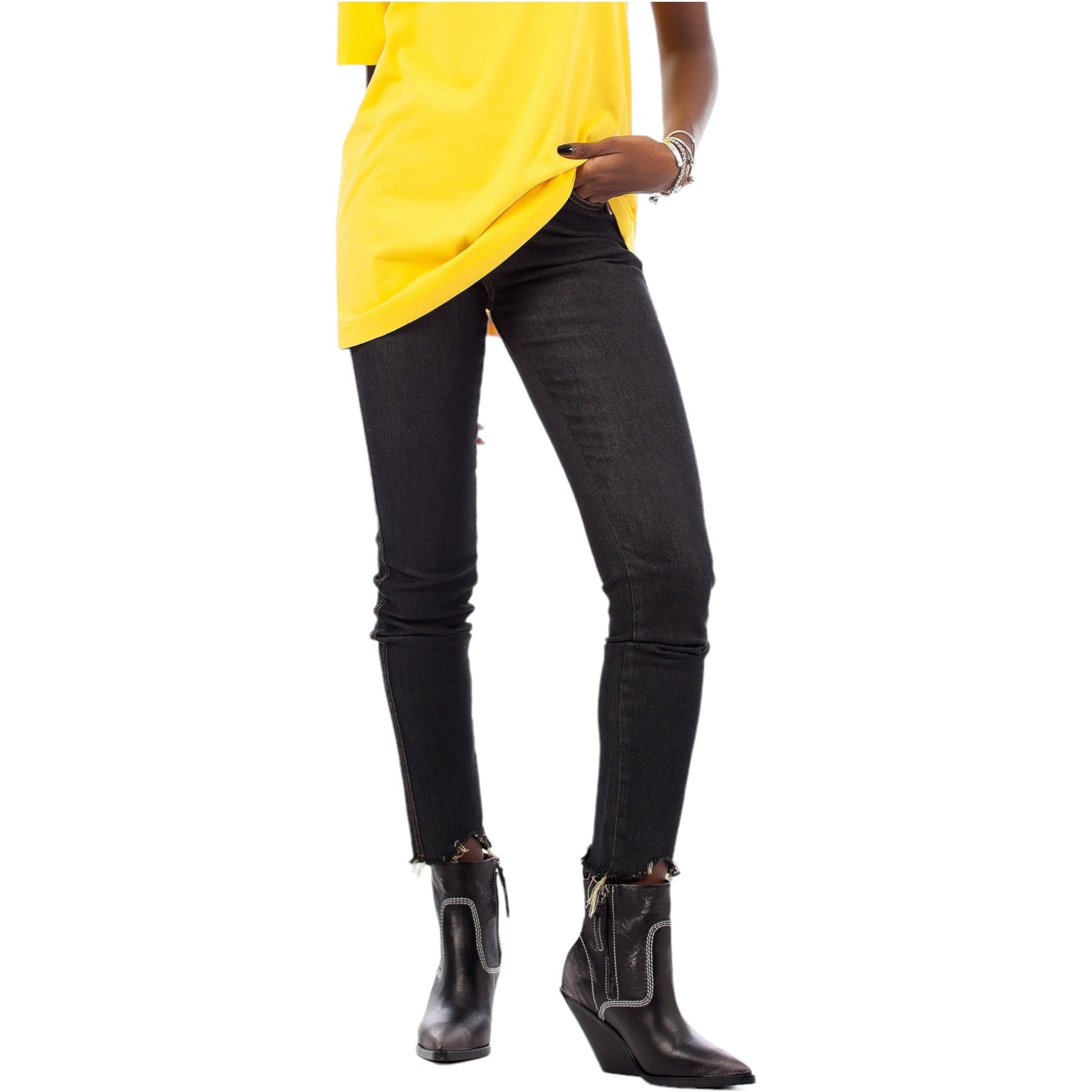 DIESEL BABHILA 084XK Womens Jeans Denim Slim Skinny Regular Waist Fit Trousers