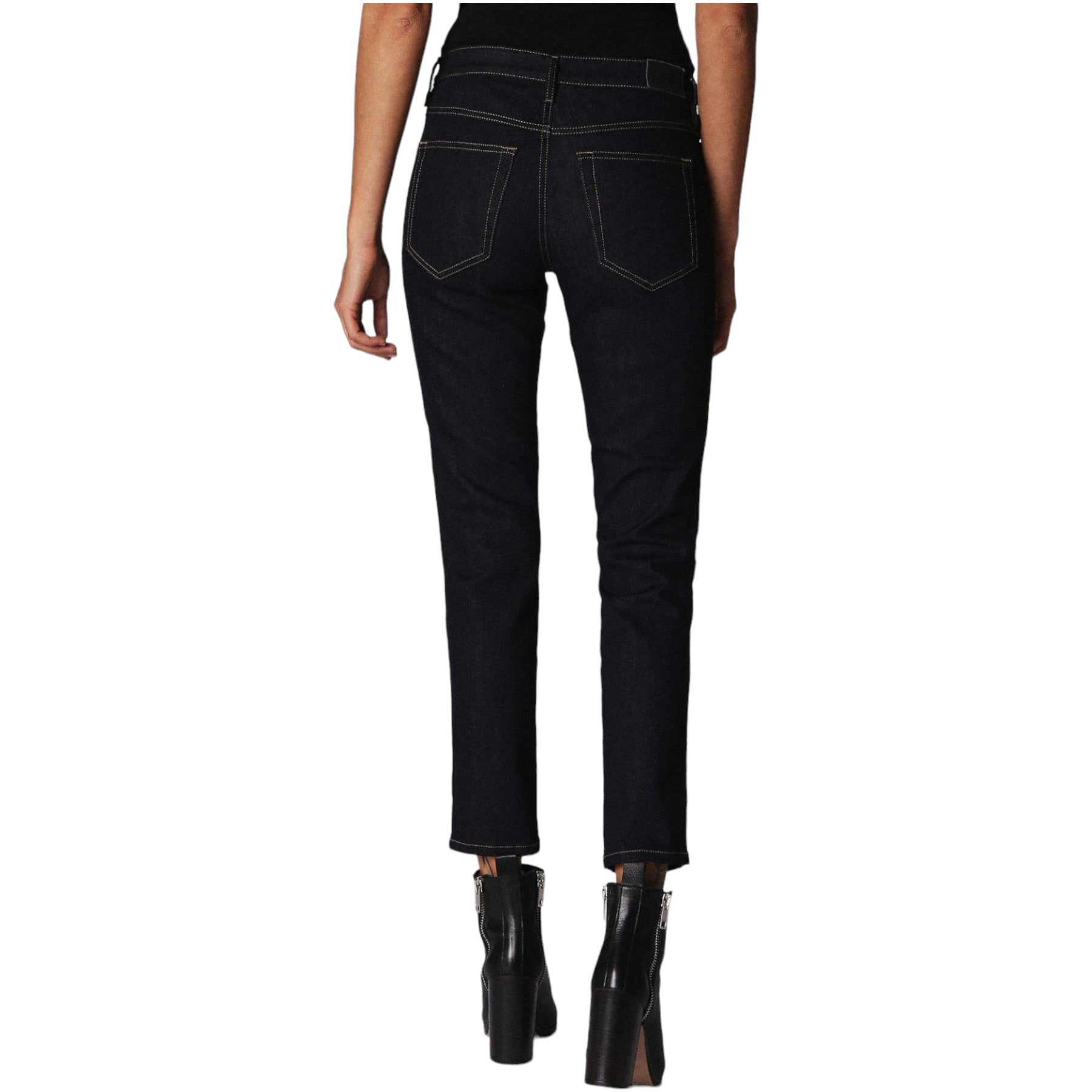 DIESEL BABHILA 0665W Womens Jeans Denim Slim Skinny Regular Waist Fit Trousers