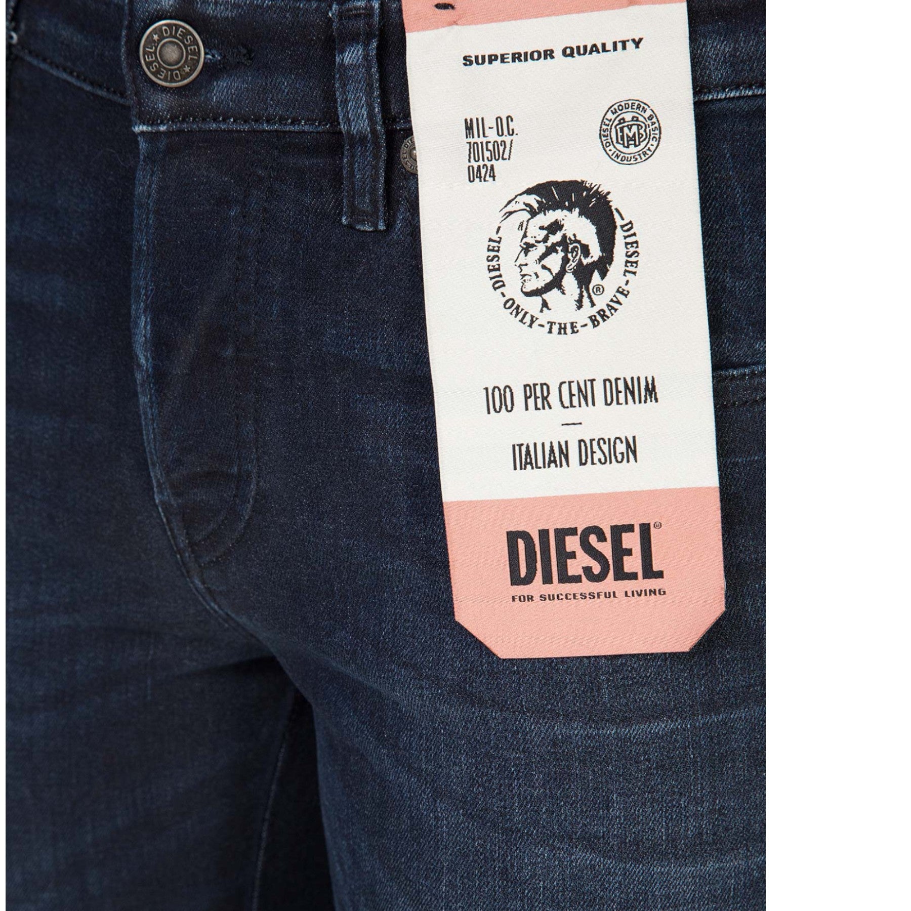 DIESEL BABHILA 083AF Womens Jeans Denim Slim Skinny Regular Waist Fit Trousers