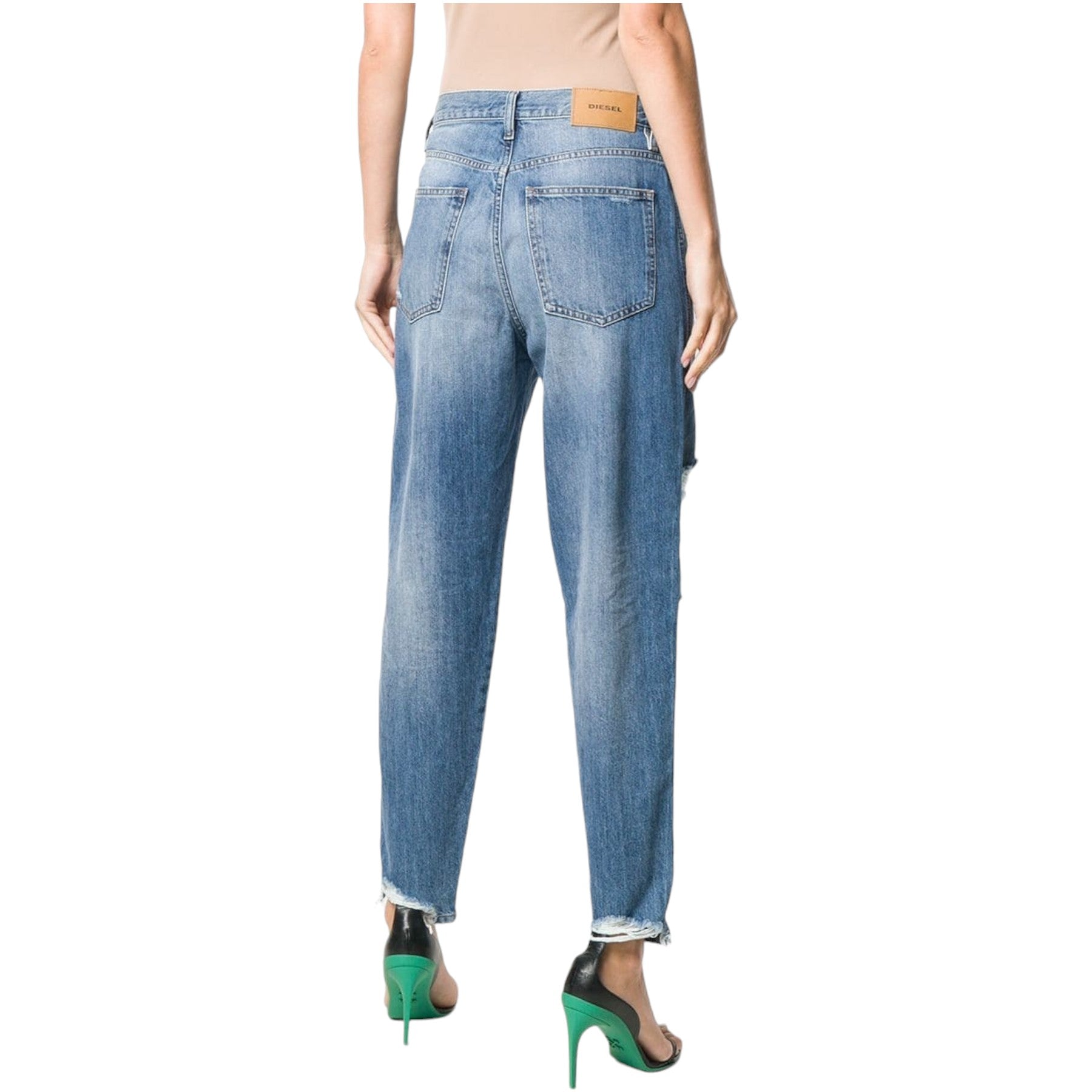 DIESEL ALYS 084ZE Womens Denim Jeans Regular Straight Regular Fit Pants New W26