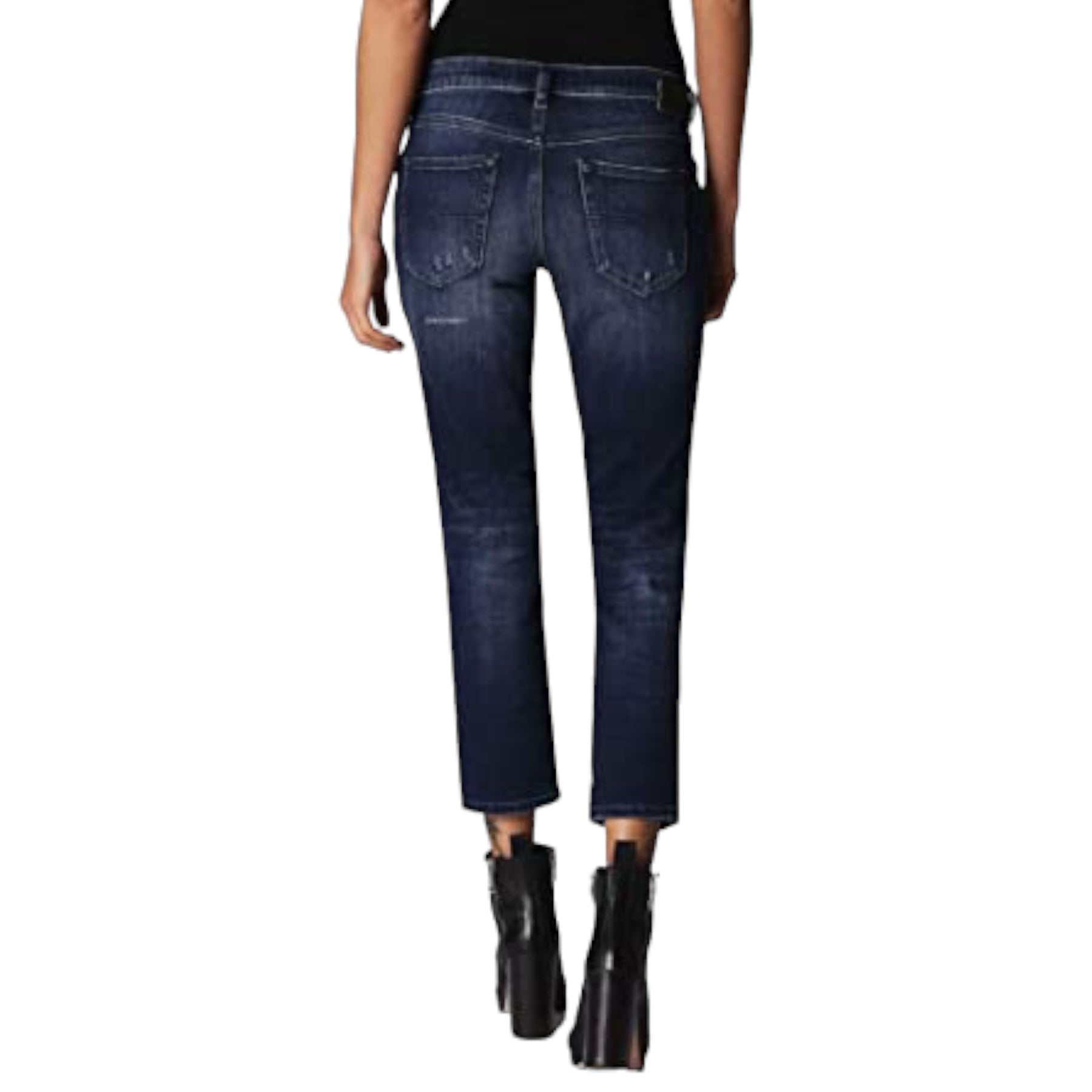 DIESEL BELTHY ANKLE 084GF Womens Jeans Regular Slim Straight Low Waist Fit Pants