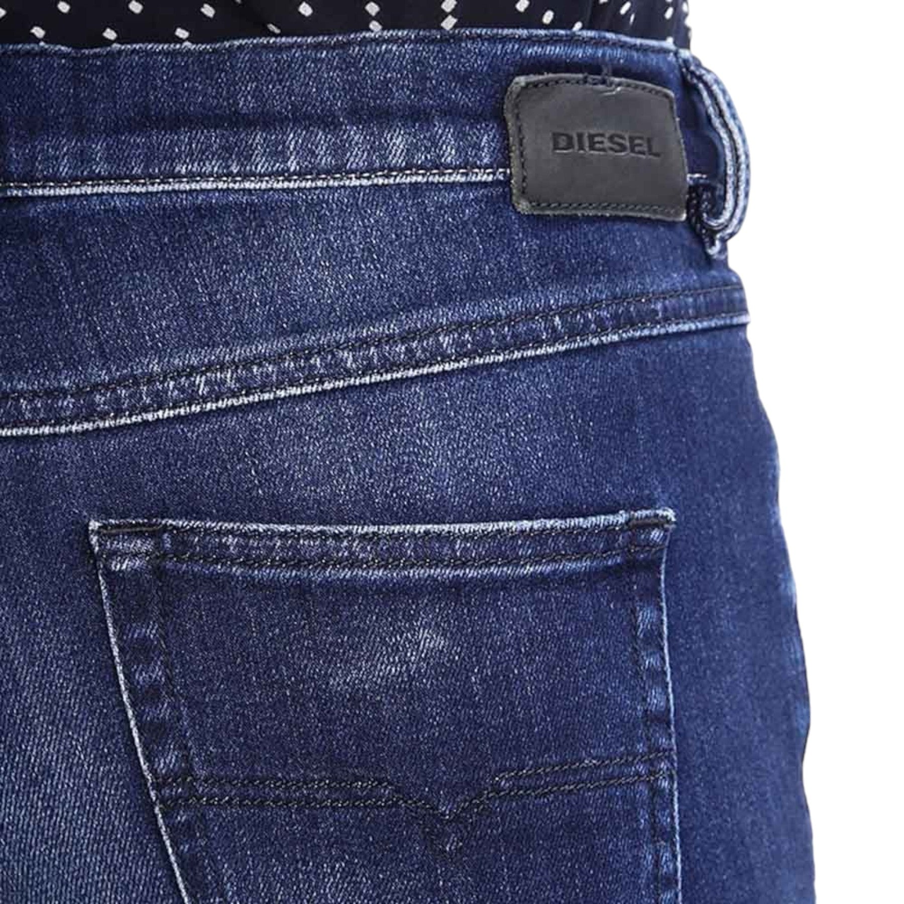 DIESEL BELTHY ANKLE 084GF Womens Jeans Regular Slim Straight Low Waist Fit Pants